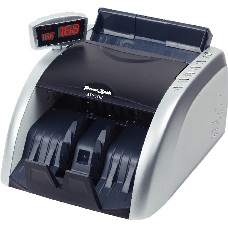 เครื่องนับและตรวจสอบธนบัตรระบบใบปัด POWER BANK AP-705