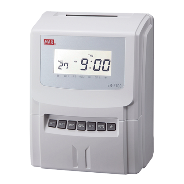 ผ้าหมึกเครื่องตอกบัตร ER-102E (2 สี ดำ-แดง) - Image 7