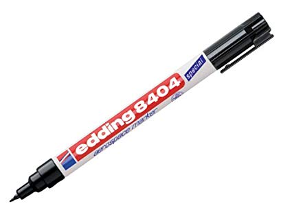 ปากกาเขียนโลหะ EDDING 8404 Aerospace Marker สีดำ (2 แท่ง/แพ็ค) - Image 7