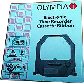 ผ้าหมึกเครื่องตอกบัตร โอลิมเปีย ET6200(Time Recorder Ribbon) - Image 3
