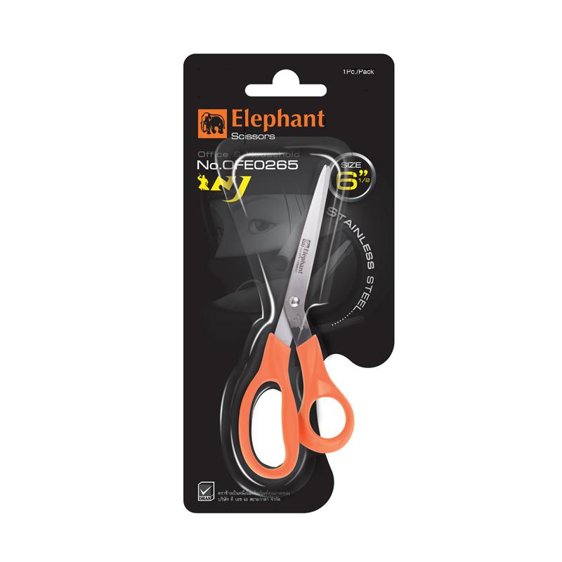 กรรไกร ตราช้าง OFE 0265 ( 6.5 นิ้ว)