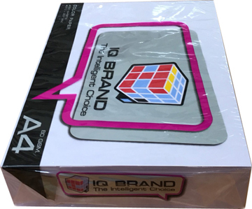 กระดาษสีถ่ายเอกสารไอคิว 80 แกรม A4 สีม่วงอ่อน V1 - Image 4