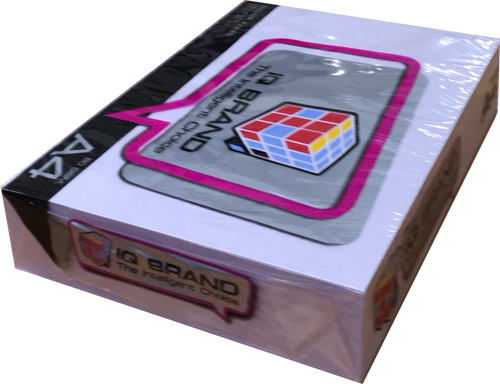 กระดาษสีถ่ายเอกสารไอคิว 80 แกรม A4 สีม่วงอ่อน V1 - Image 3