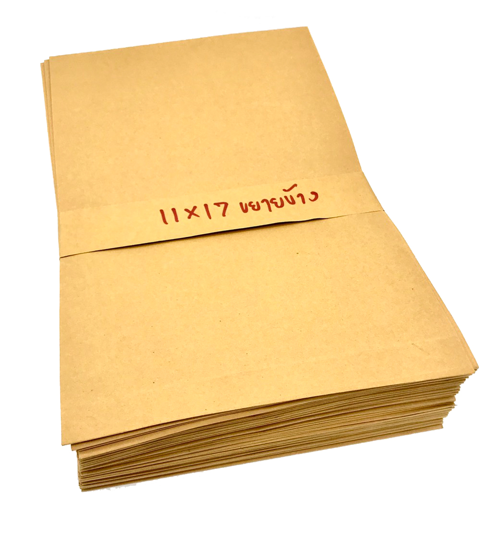 ซองเอกสารน้ำตาล ขยายข้าง 11x17 นิ้ว KA 125 แกรม 50ซอง/แพ็ค - Image 2