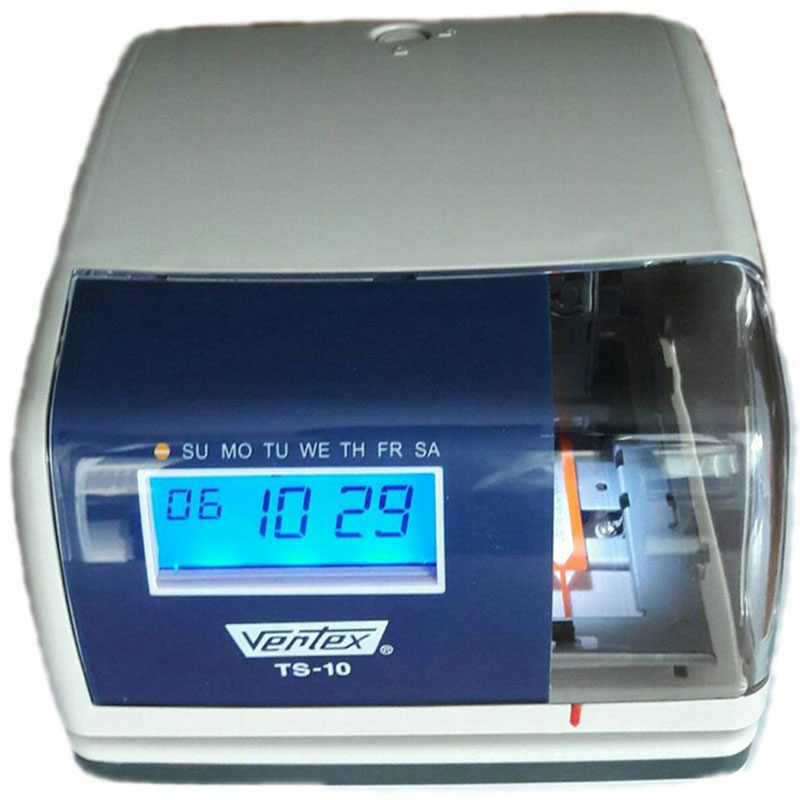 เครื่องแสตมป์เวลาบัตรจอดรถ VERTEX รุ่น TS-10