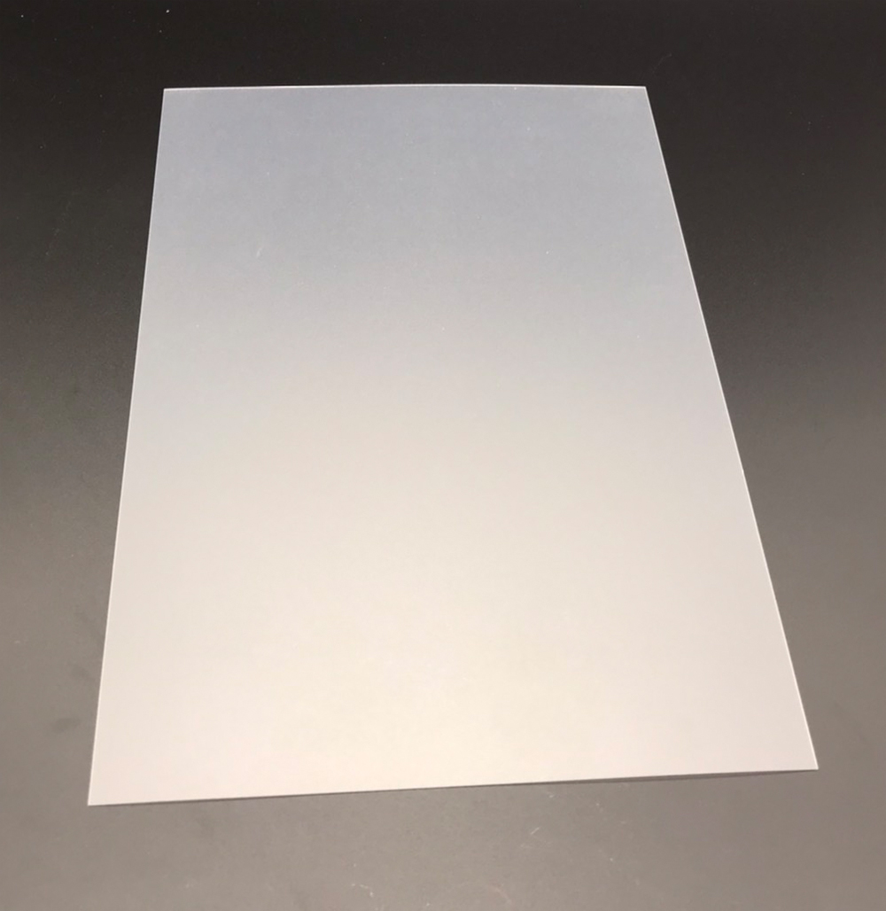 ปกพลาสติก PP สีขาวขุ่น ลายเม็ดทราย A4 หนา 0.55 มม.100แผ่น - Image 5