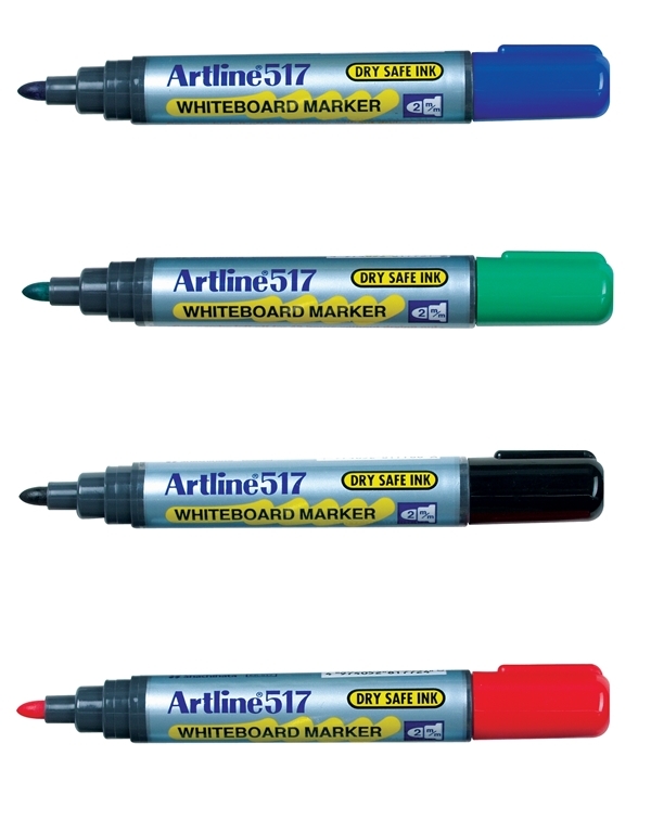 ปากกาไวท์บอร์ด อาร์ทไลน์ EK-517Artline 12 แท่ง/กล่อง