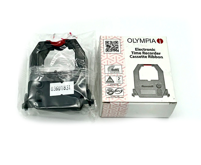 ผ้าหมึกเครื่องตอกบัตร โอลิมเปีย ET-5500(Time Recorder Ribbon) - Image 5