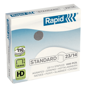 ลวดเย็บ ราปิด 23/14 RAPID (1,000 ตัว/กล่อง)