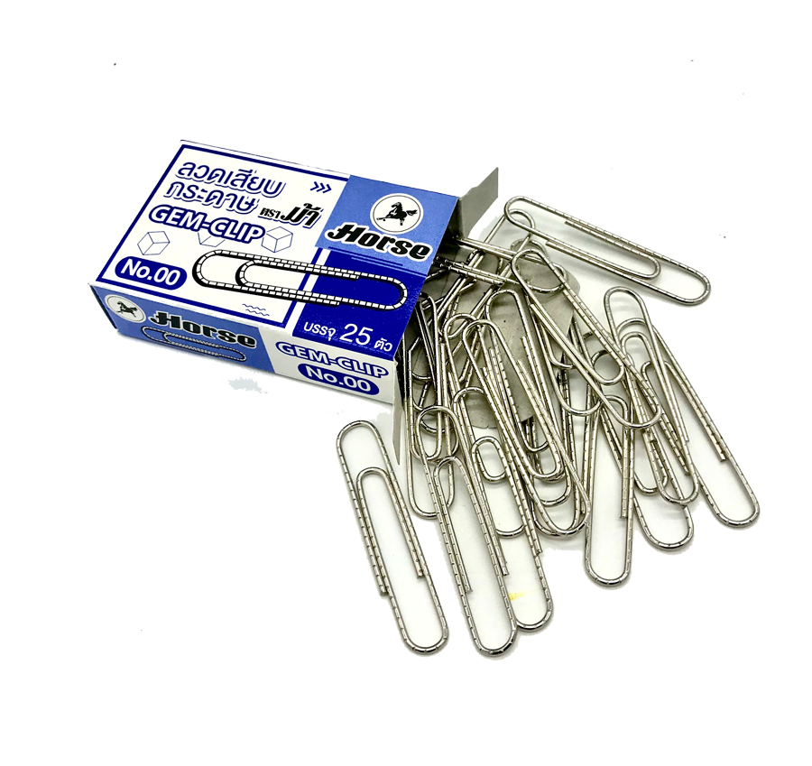 ลวดเสียบตราม้าเบอร์ 00 ชนิดกลม (กล่อง 25 ตัว)แพ็ค2กล่อง - Image 4