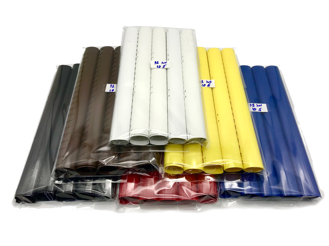 สันห่วงพลาสติกขนาด 32 มม.21 ห่วงชนิดวงรีมี เซฟตี้ล็อค 100อัน/กล่อง