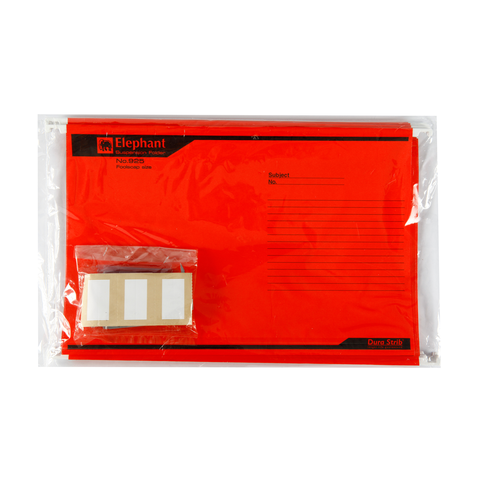 แฟ้มแขวน ตราช้าง รุ่น 925 F4 HANGING FILE (10เล่ม/แพ็ค) - Image 3
