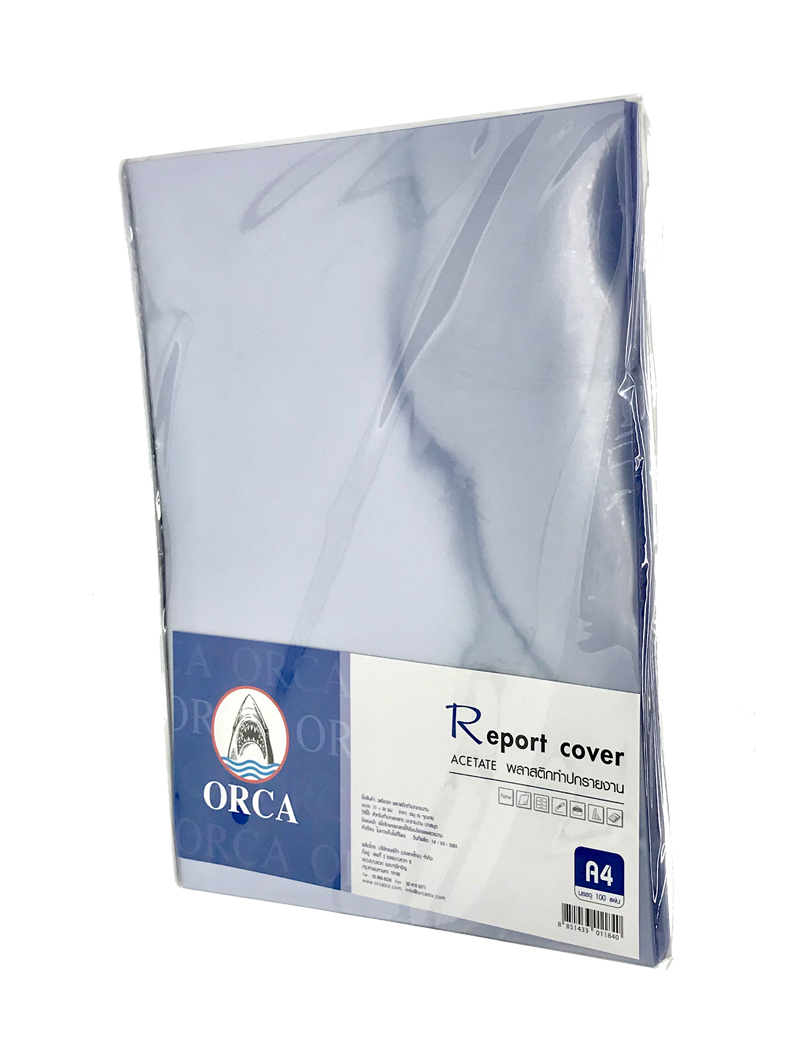 ORCA ปกพลาสติกใส 140 ไมครอน A4 ออร์ก้า (100 แผ่น/แพ็ค) - Image 3