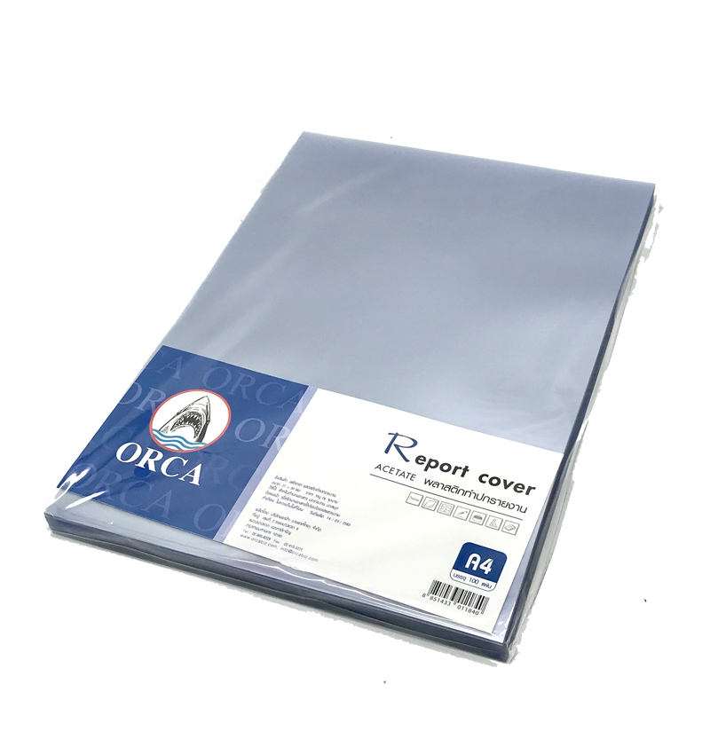 ORCA ปกพลาสติกใส 140 ไมครอน A4 ออร์ก้า (100 แผ่น/แพ็ค) - Image 2