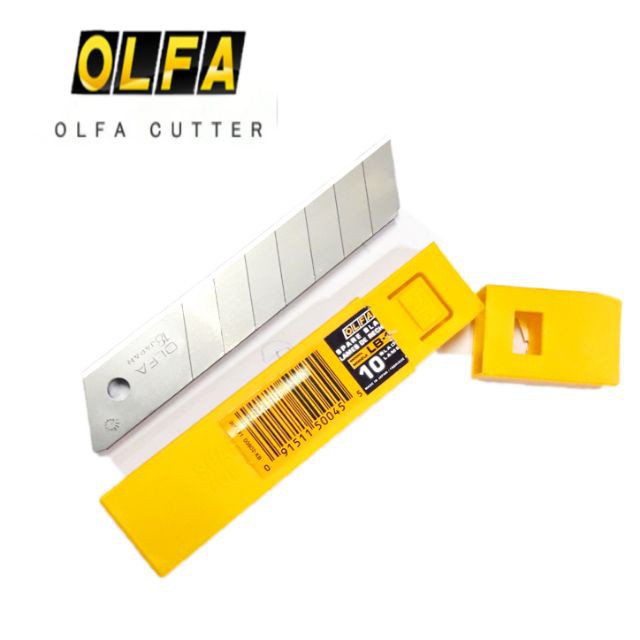 ใบมีดคัตเตอร์ 18 มม. โอฟ่า OLFA LB-10(10ใบ/หลอด) - Image 2