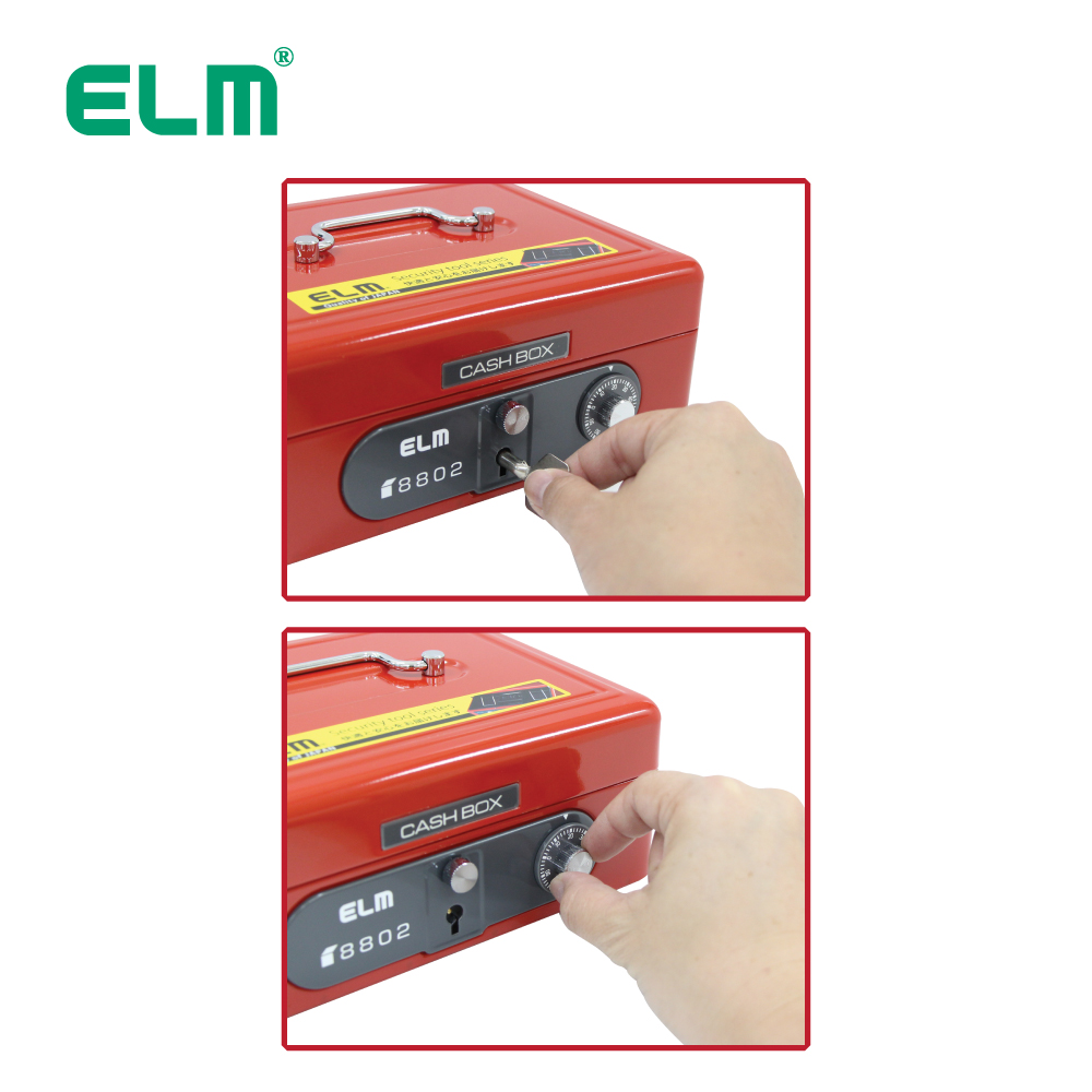 ตู้เซฟหิ้ว หมุนรหัส ELM 8802 CASEBOX No.8802 - Image 4