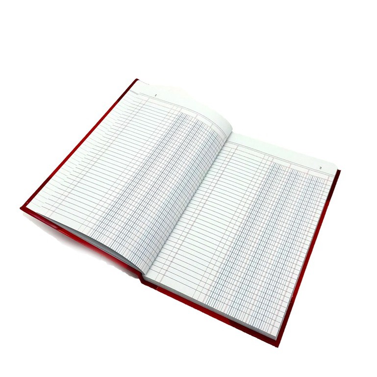 สมุดบัญชี 5/100 (3 ช่องหน้าเดี่ยว) 21.2x33.5 ซม. 100 แผ่น (6 เล่ม/แพ็ค) - Image 3