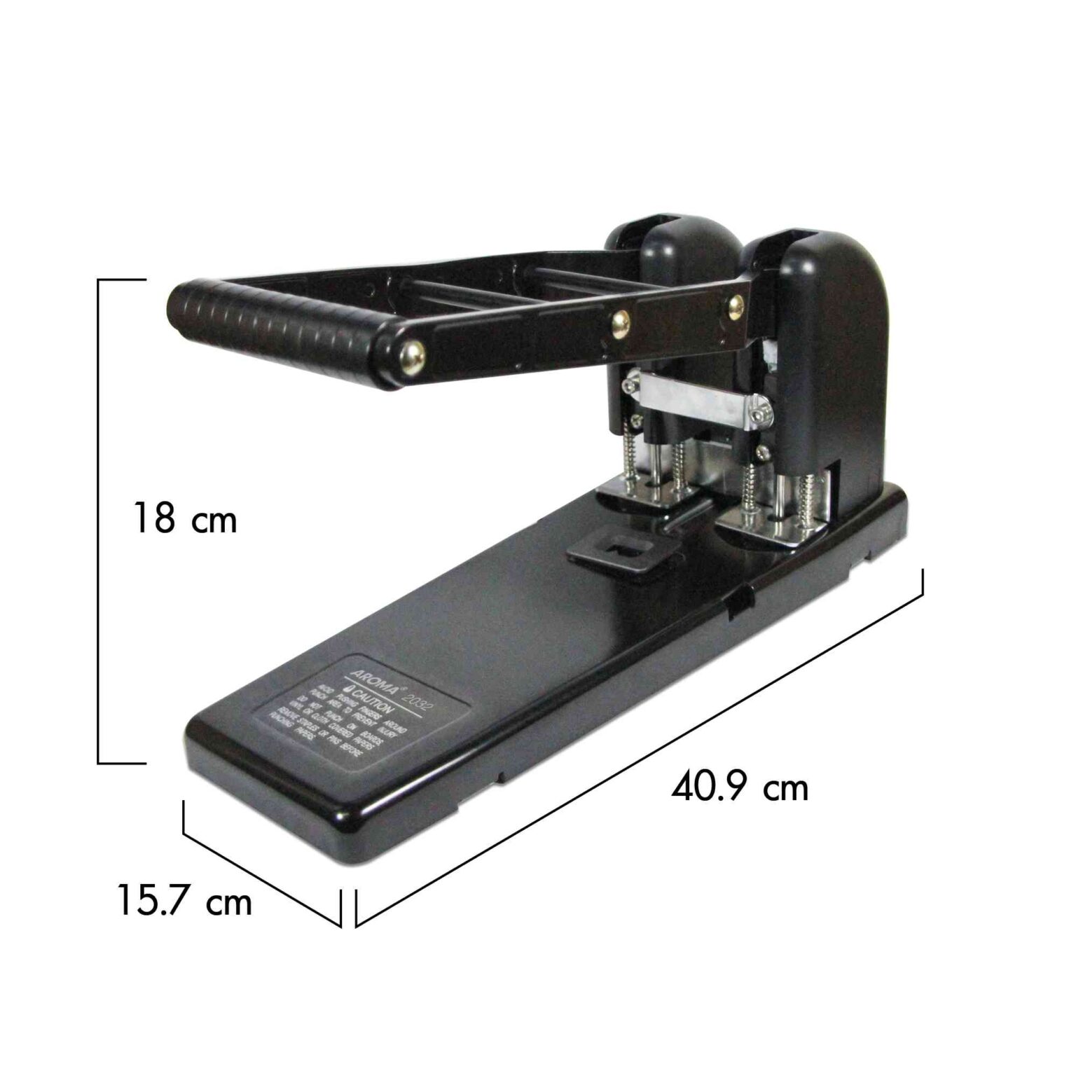 เครื่องเจาะกระดาษ 2 รูขนาดใหญ่ AROMA รุ่น 20320 - Image 4