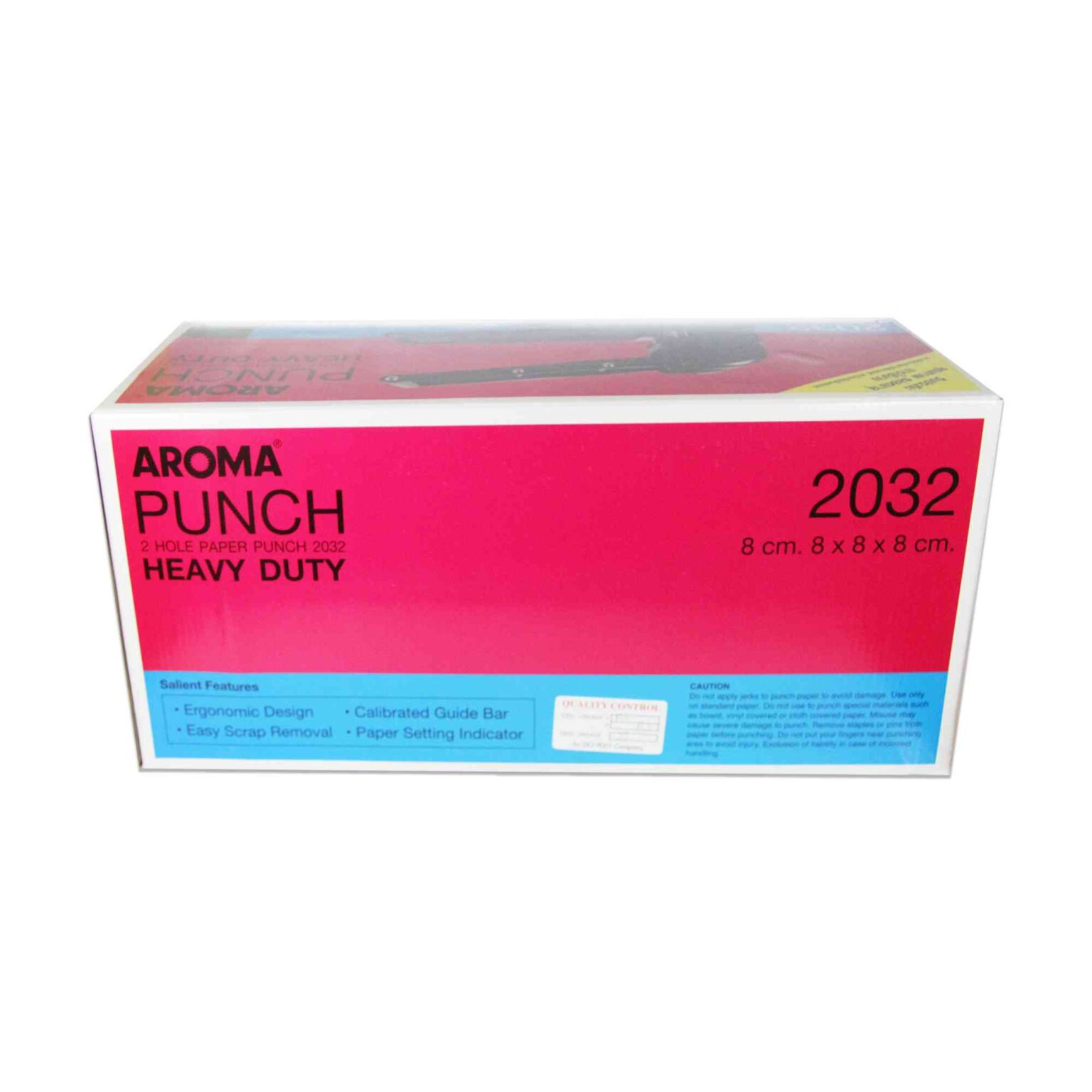 เครื่องเจาะกระดาษ 2 รูขนาดใหญ่ AROMA รุ่น 20320 - Image 7