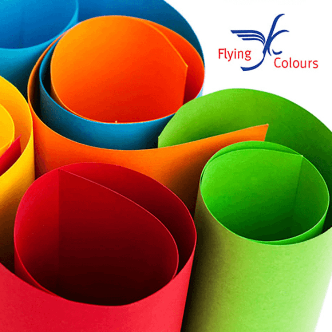 Flying Colours กระดาษสีฟลายอิ้ง 120G A4 (25แผ่น/แพ็ค) - Image 6